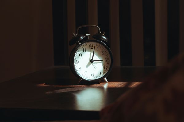 Menopause and the 3am wake up, clock face pointing to 3 o'clock