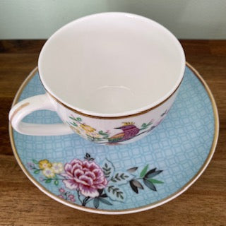 Jardin Peony Cup and Saucer