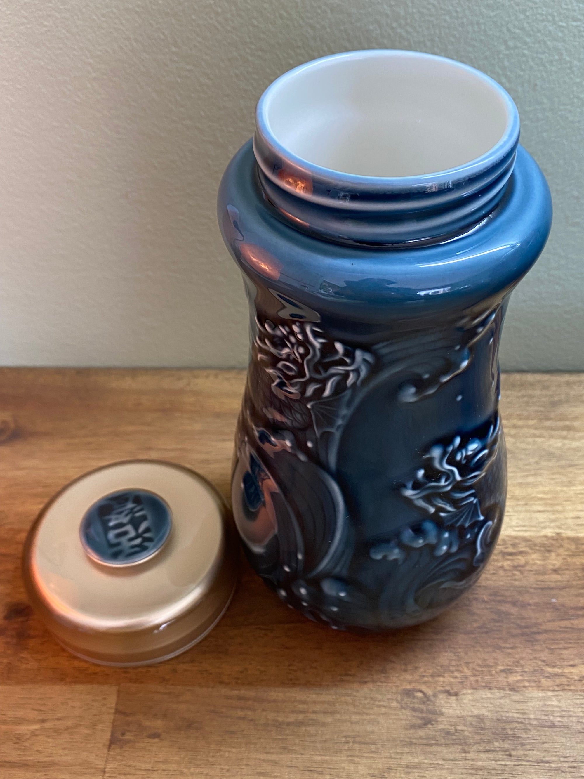 Liven Glaze Prosperity Dragon Travel Mug (Double Wall)