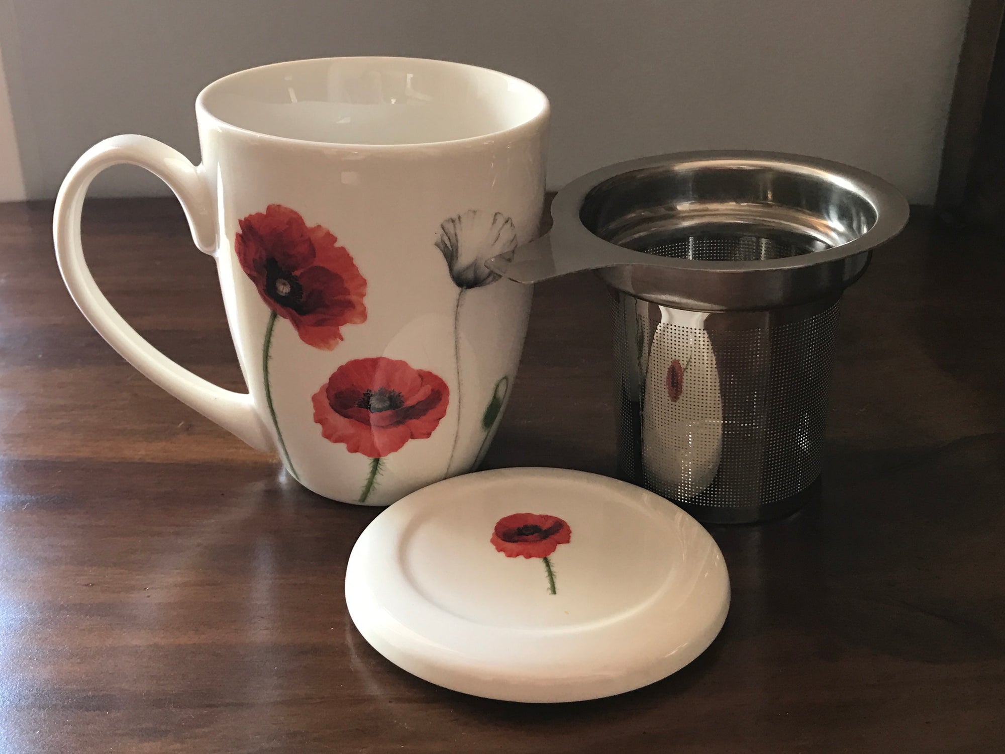 Poppies 3 Piece Infuser set